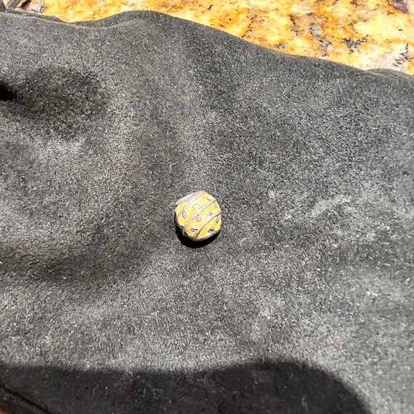 Pandora Jewelry - Pandora Authentic Beige Enamel Vines Charm. Retired. EUC